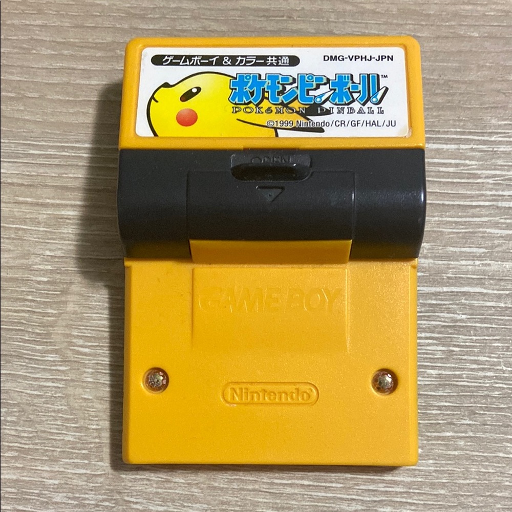 Pokemon Pinball Gameboy Color Game Japanese Region Free